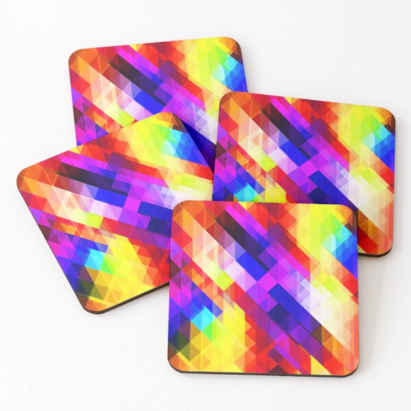 Item preview, Coloured Glass Abstract Pattern design designed and sold by luvvvvvit.