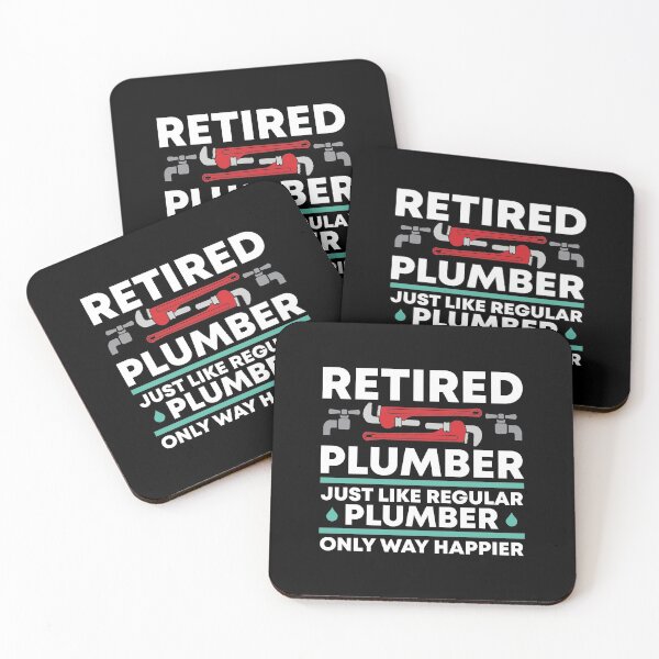 Item preview, Funny Happy Retired Plumber designed and sold by livegood.