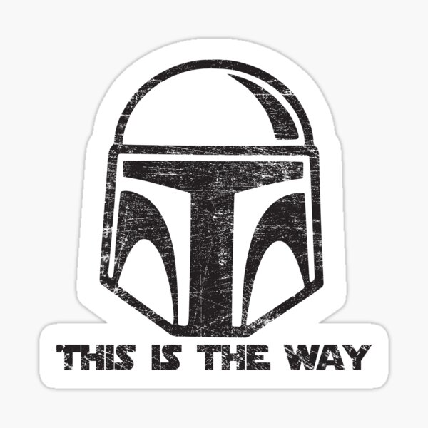 this is the way Sticker