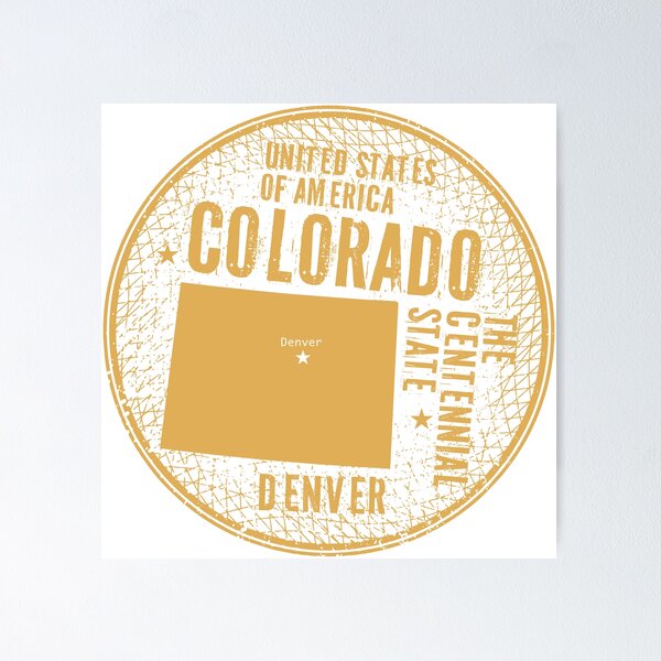 Item preview, Colorado - El Estado Centenario designed and sold by studio838.