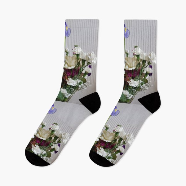 Item preview, Flowers in a vase - with Iris designed and sold by ellenhenry.