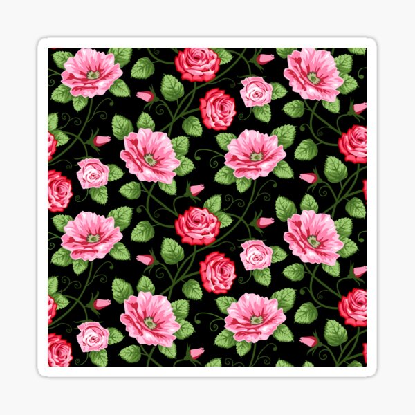 Item preview, Floral Flower Pattern designed and sold by Hananiah Merch.