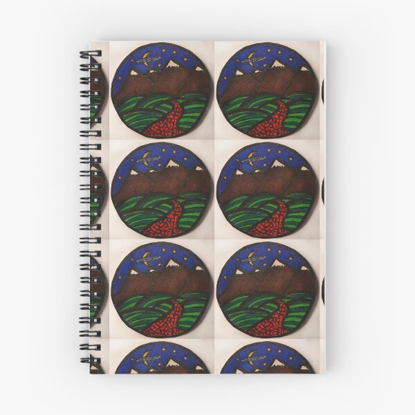 Item preview, Mountain Scene Doodle designed and sold by gracebrakenhoff.