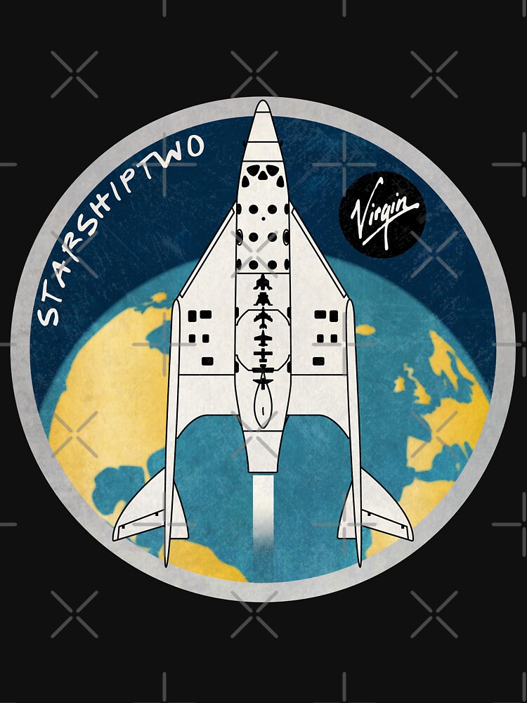StarShipTwo (Virgin) Badge by BGALAXY