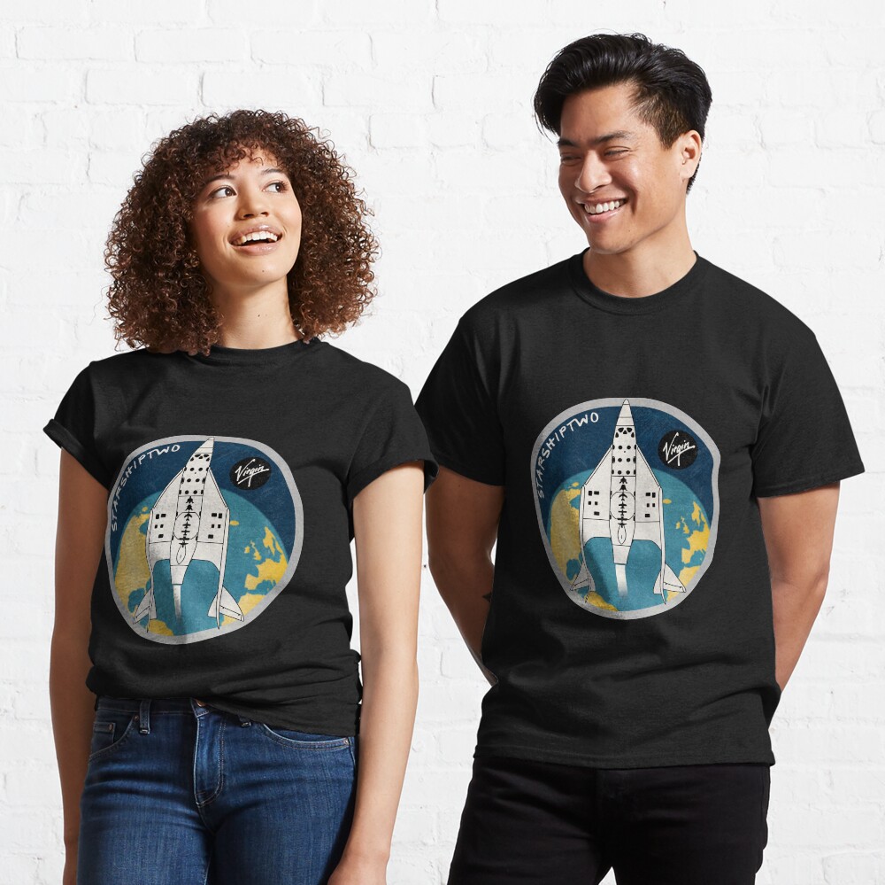 StarShipTwo (Virgin) Badge Classic T-Shirt