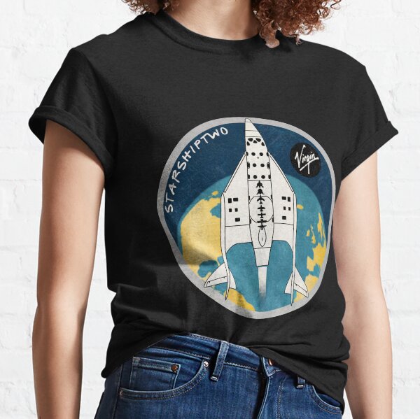 StarShipTwo (Virgin) Badge Classic T-Shirt
