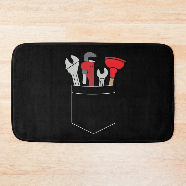 Item preview, Funny and Cute Plumber Tools Pocket designed and sold by livegood.