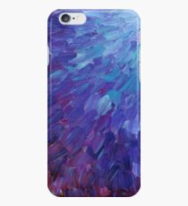 SCALES OF A DIFFERENT COLOR - Abstract Acrylic Painting Eggplant Sea Scales Ocean Waves Colorful iPhone 6s Case