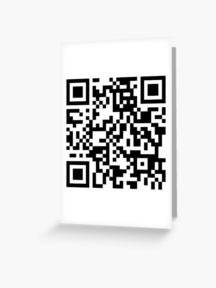 Smash Mouth's All Star QR Code Greeting Card for Sale by manu142