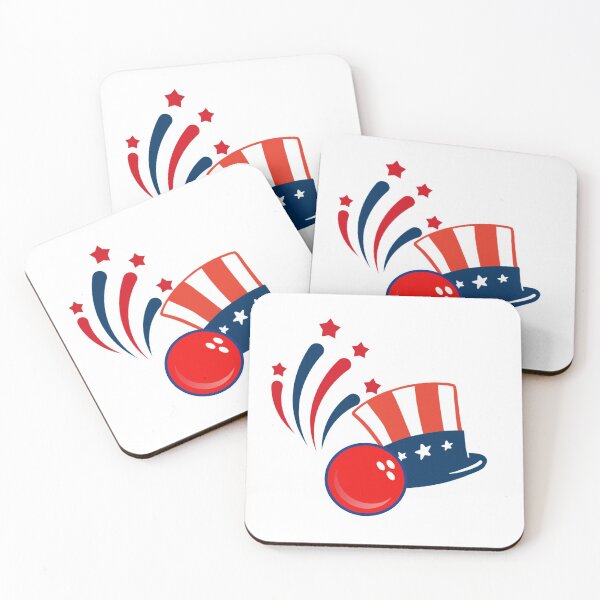Item preview, Patriotic Bowling For Freedom  designed and sold by Bliss Find And Design.