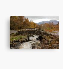 Ashness bridge, Lake district Canvas Print