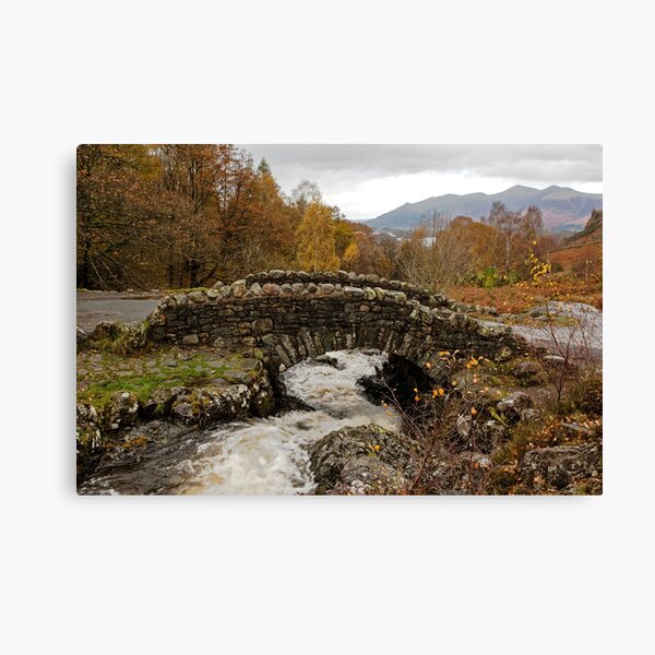 Ashness bridge, Lake district Canvas Print