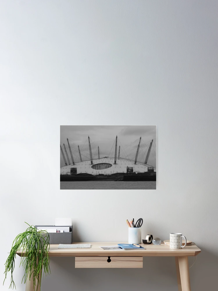 Thumbnail 2 of 3, Poster, O2 dome designed and sold by Aaron Wahab.