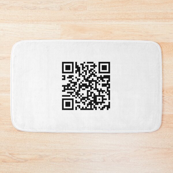 Item preview, Never Gonna Give You Up QR Code designed and sold by manu142.