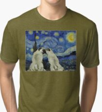 Sternennacht Pugs Vintage T-Shirt