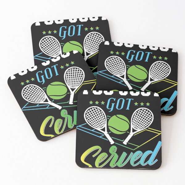 Item preview, Funny Tennis product You Just Got Served Gift Tee design designed and sold by Lisbob.
