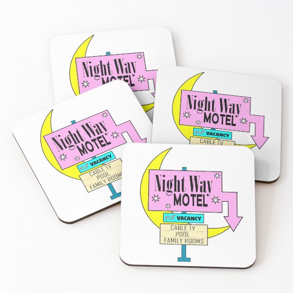 Item preview, Retro Night Way Motel Sign designed and sold by designbyingrid.