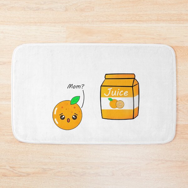 Item preview, Orange Meets Juice - Cute Fruit designed and sold by LycheeTees.