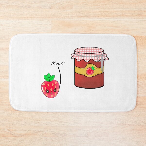 Item preview, Strawberry Meets Jam - Cute Fruit designed and sold by LycheeTees.