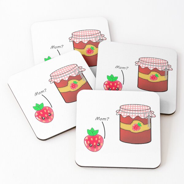 Item preview, Strawberry Meets Jam - Cute Fruit designed and sold by LycheeTees.