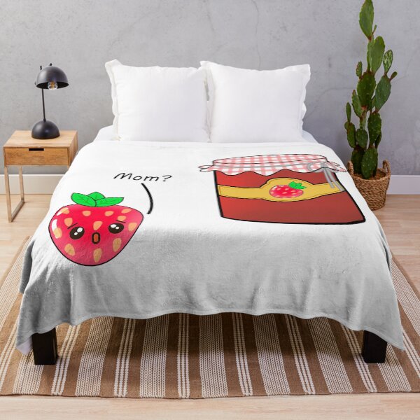 Item preview, Strawberry Meets Jam - Cute Fruit designed and sold by LycheeTees.