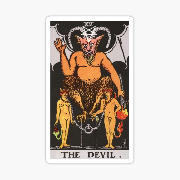 Item preview, The Devil - Tarot designed and sold by misty day.