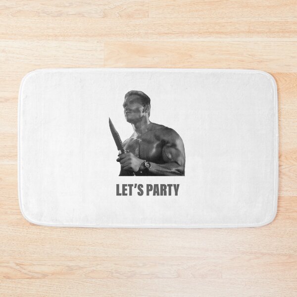 Item preview, Arnold Schwarzenegger - Commando - Let’s Party designed and sold by Bounce & Pounce.