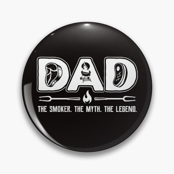 Item preview, Dad The Smoker The Myth The Legend Funny Father Barbeque designed and sold by Melissa Gaz.