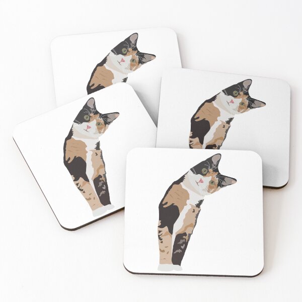 Item preview, Calico Tortoiseshell Kitty Cat designed and sold by kaffekatten.