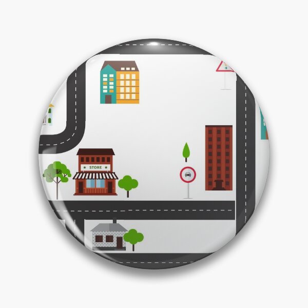 Item preview, Funy Car Road Train Track Playmat Gift product design designed and sold by Lisbob.