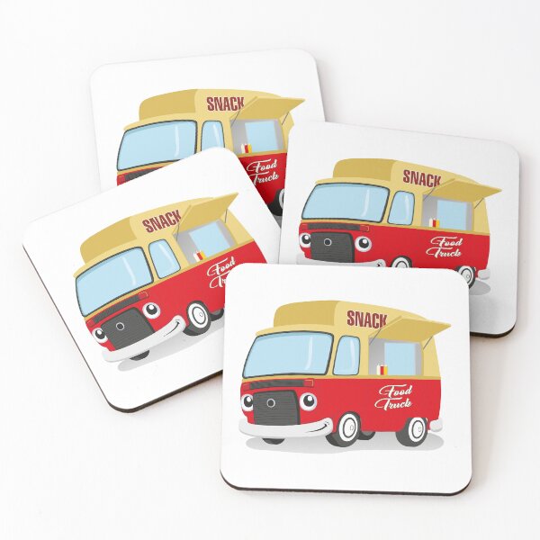 Item preview, Illustration of a food truck mascot, food delivery vehicle designed and sold by LucianoCosmo.