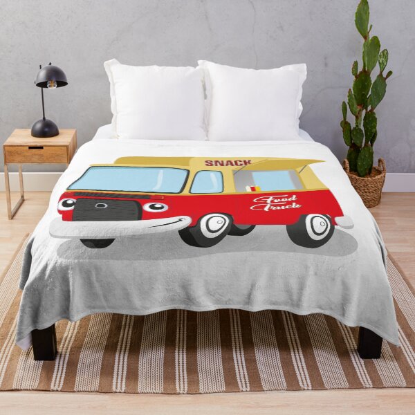 Item preview, Illustration of a food truck mascot, food delivery vehicle designed and sold by LucianoCosmo.