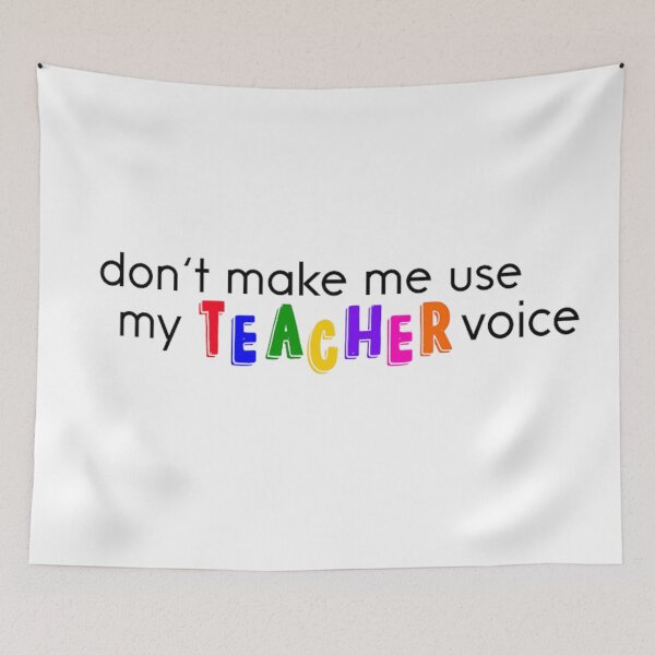Item preview, Teacher Voice designed and sold by ArtworkBySarahN.