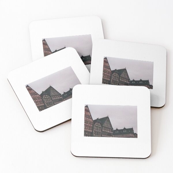 Item preview, Old German houses in Frankfurt designed and sold by Rosadraws.
