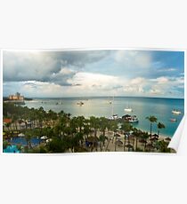 Early Morning in Aruba Poster