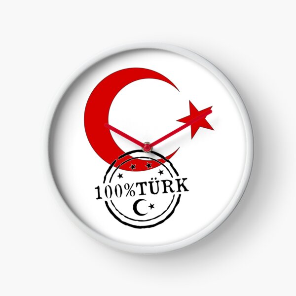 Turkce Clocks Redbubble - türk bayrağı rozet roblox
