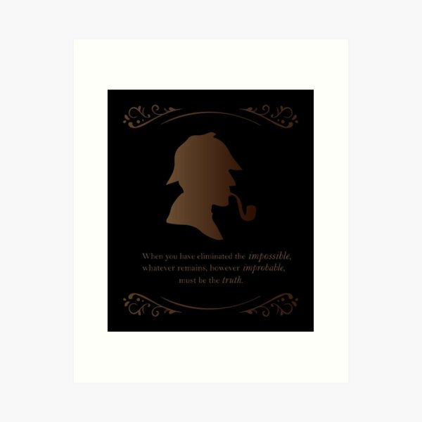 Item preview, Sherlock Holmes Axiom designed and sold by imageren.