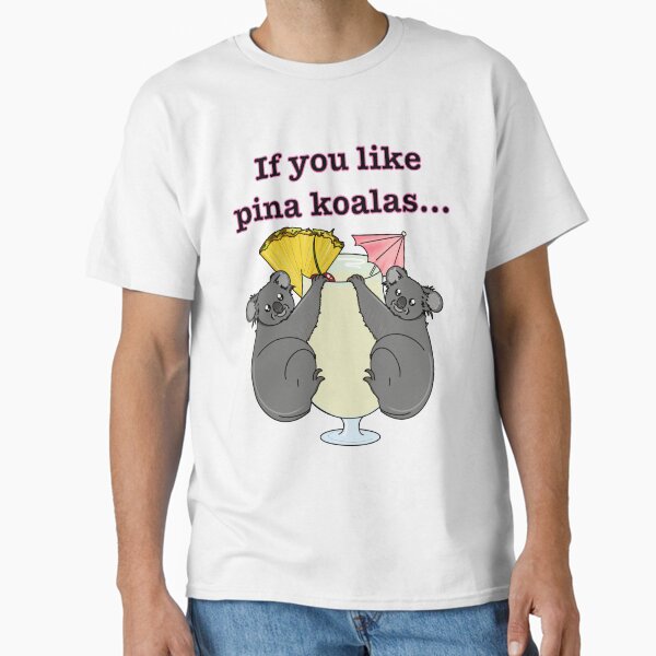 Aperçu de l'œuvre Si vous aimez les pina koalas... créée et vendue par angryswan.