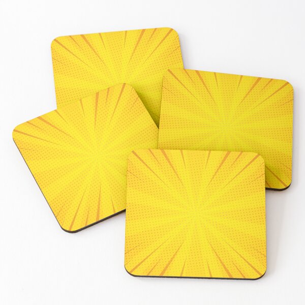 Item preview, Abstract yellow comic zoom designed and sold by JullBidukha.