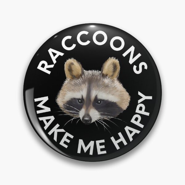 Item preview, Raccoons Make Me Happy designed and sold by Kraina.