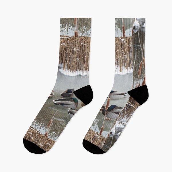 Item preview, Winter Ducks designed and sold by WanderingBark.