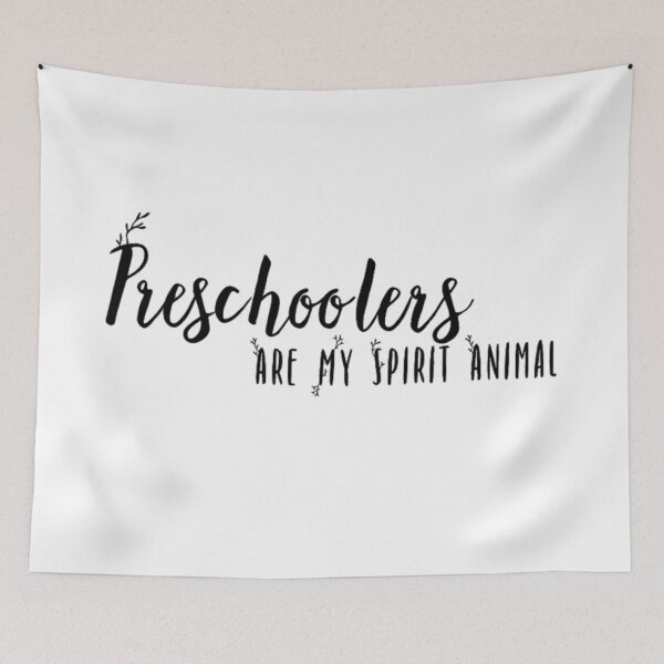 Item preview, Preschoolers are my Spirit Animal  designed and sold by ArtworkBySarahN.