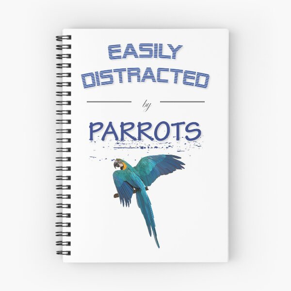 Item preview, Easily distracted by parrots designed and sold by obscurite.