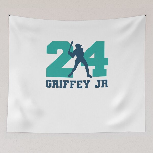Item preview, 24 Ken Griffey Jr, The Kid, Seattle Redro Baseball, Ken Griffey Junior,  designed and sold by ahmedelatitt.