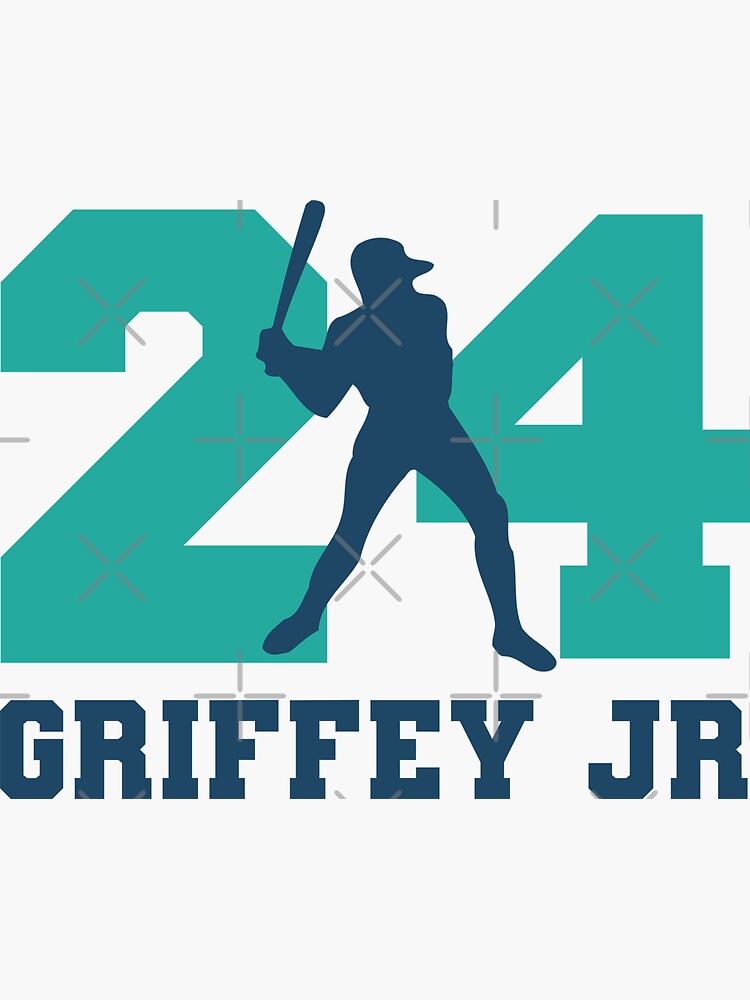 Ken Griffey Jr Seattle Mariners #24 Baseball Jersey White Medium New