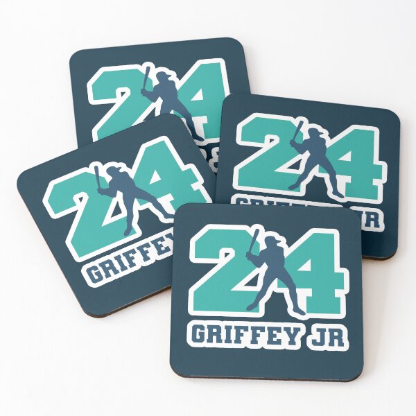 Item preview, 24 Ken Griffey Jr, The Kid, Seattle Redro Baseball, Ken Griffey Junior,  designed and sold by ahmedelatitt.