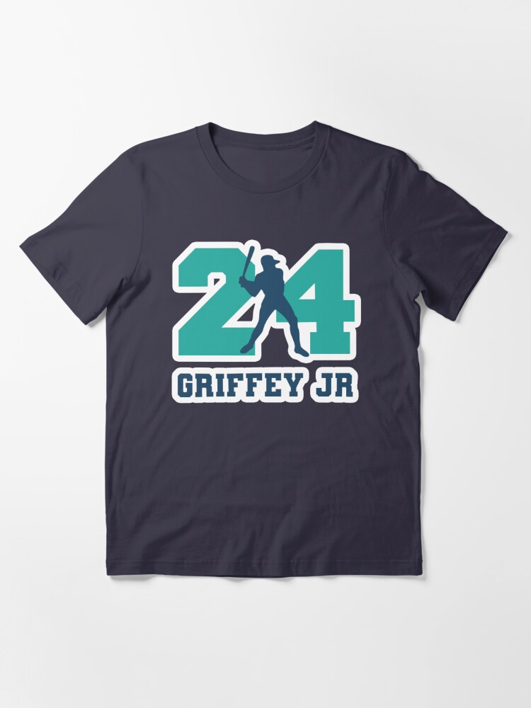 Vintage 1980's Seattle Mariners Ken Griffey Jr. Jersey T-Shirt Sz. S