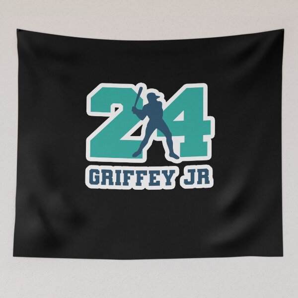 Item preview, 24 Ken Griffey Jr, The Kid, Seattle Redro Baseball, Ken Griffey Junior,  designed and sold by ahmedelatitt.
