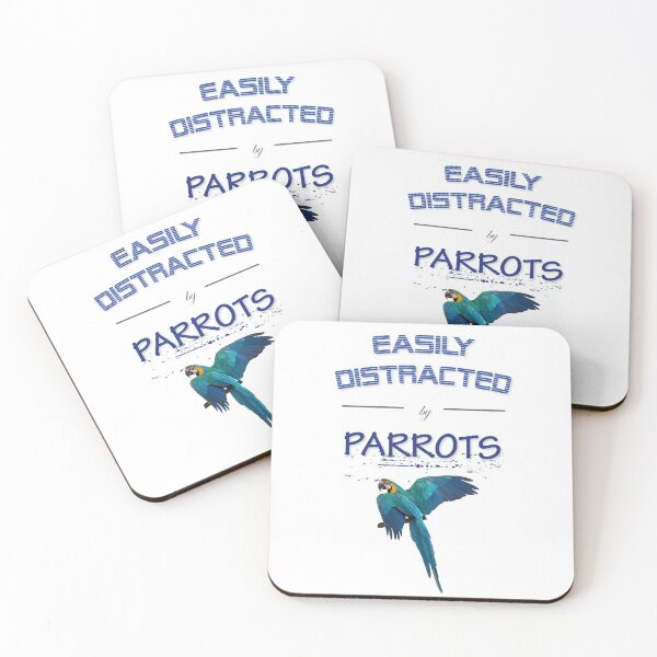 Item preview, Easily distracted by parrots designed and sold by obscurite.