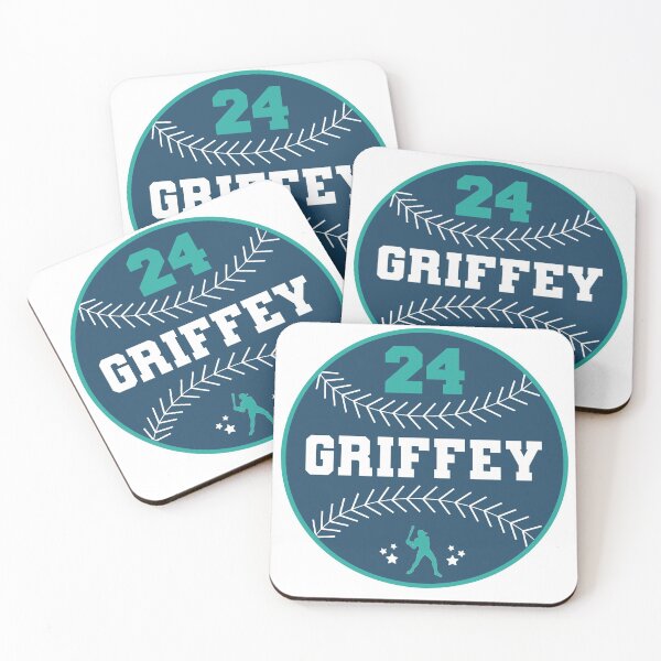 Artikelvorschau, 24 Ken Griffey Jr., The Kid, Seattle Redro Baseball, Ken Griffey Junior, entworfen und verkauft von ahmedelatitt.